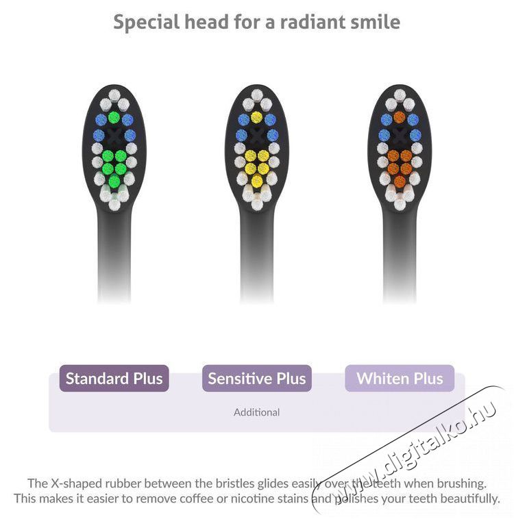 TRUELIFE SonicBrush K150 UV Elektromos fogkefe Sz&eacute;ps&eacute;g&aacute;pol&aacute;s / Eg&eacute;szs&eacute;g - Sz&aacute;j / fog &aacute;pol&aacute;s - Elektromos fogkefe - 526512