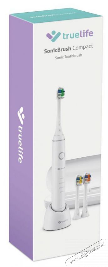 TRUELIFE SonicBrush Compact Elektromos fogkefe Sz&eacute;ps&eacute;g&aacute;pol&aacute;s / Eg&eacute;szs&eacute;g - Sz&aacute;j / fog &aacute;pol&aacute;s - Elektromos fogkefe - 526502