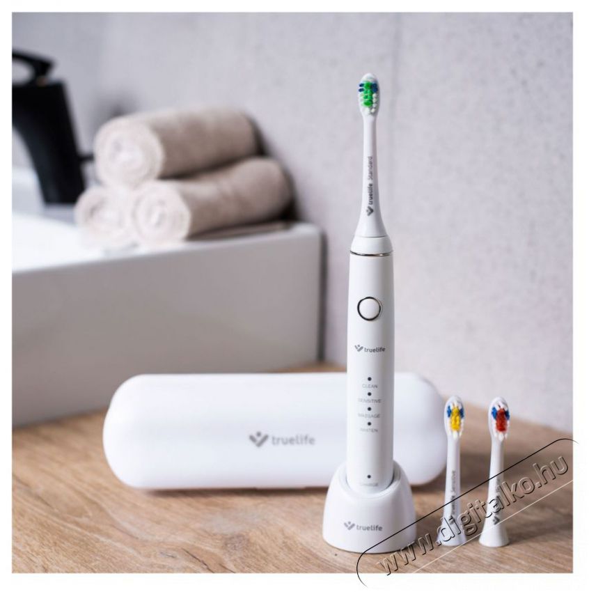 TRUELIFE SonicBrush Compact Elektromos fogkefe Sz&eacute;ps&eacute;g&aacute;pol&aacute;s / Eg&eacute;szs&eacute;g - Sz&aacute;j / fog &aacute;pol&aacute;s - Elektromos fogkefe - 526502