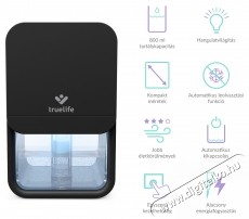 TRUELIFE DH3, fekete p&aacute;ramentes&iacute;tő Sz&eacute;ps&eacute;g&aacute;pol&aacute;s / Eg&eacute;szs&eacute;g - L&eacute;gtiszt&iacute;t&oacute; / p&aacute;r&aacute;s&iacute;t&oacute; / p&aacute;r&aacute;tlan&iacute;t&oacute; - P&aacute;ramentes&iacute;tő - 532379