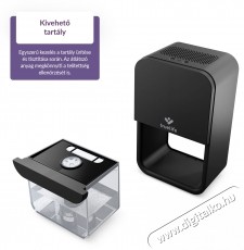 TRUELIFE DH3, fekete p&aacute;ramentes&iacute;tő Sz&eacute;ps&eacute;g&aacute;pol&aacute;s / Eg&eacute;szs&eacute;g - L&eacute;gtiszt&iacute;t&oacute; / p&aacute;r&aacute;s&iacute;t&oacute; / p&aacute;r&aacute;tlan&iacute;t&oacute; - P&aacute;ramentes&iacute;tő - 532379