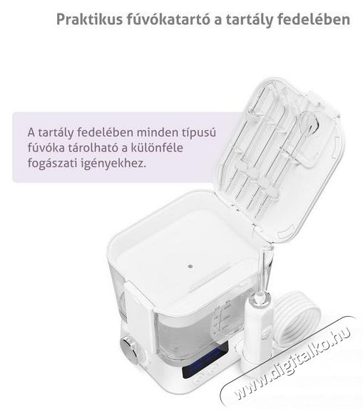 TRUELIFE AquaFloss Station F300 White Elektromos sz&aacute;jzuhany Sz&eacute;ps&eacute;g&aacute;pol&aacute;s / Eg&eacute;szs&eacute;g - Sz&aacute;j / fog &aacute;pol&aacute;s - Sz&aacute;jzuhany - 540552