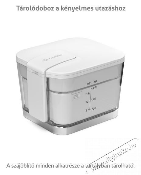 TRUELIFE AquaFloss Station F300 White Elektromos sz&aacute;jzuhany Sz&eacute;ps&eacute;g&aacute;pol&aacute;s / Eg&eacute;szs&eacute;g - Sz&aacute;j / fog &aacute;pol&aacute;s - Sz&aacute;jzuhany - 540552