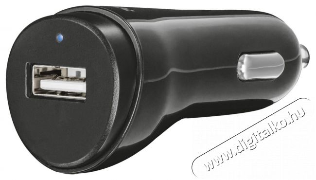 Trust 12W USB autós gyorstöltő (21711) Mobil / Kommunikáció / Smart - Mobiltelefon kiegészítő / tok - Hálózati-, autós töltő - 318099
