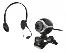 Trust Exis Chatpack (17028) - fekete Iroda és számítástechnika - Webkamera - 307398