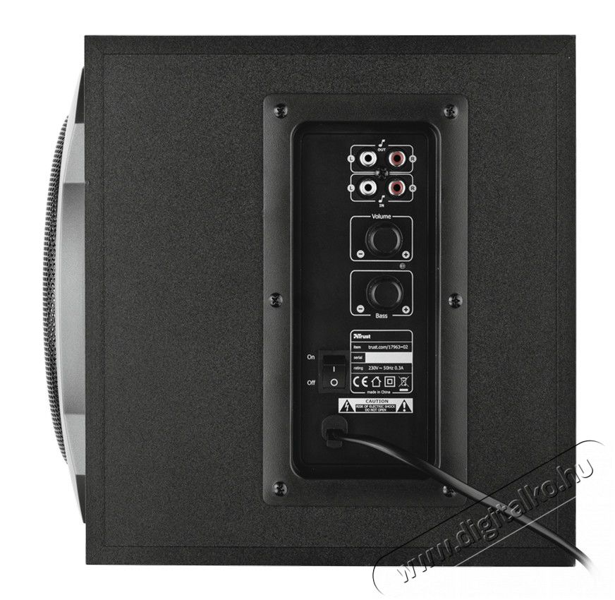 Trust GXT 38 2.1 Subwoofer Speaker Set (19023) Iroda és számítástechnika - PC hangszóró / hangfal - 307424