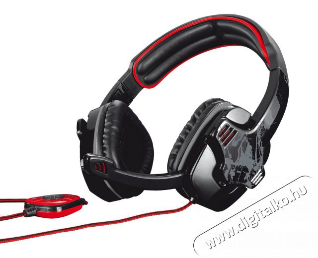 Trust GXT 340 7.1 Surround Gamer headset (19116) Audio-Video / Hifi / Multimédia - Fül és Fejhallgatók - Fejhallgató mikrofonnal / headset - 307422