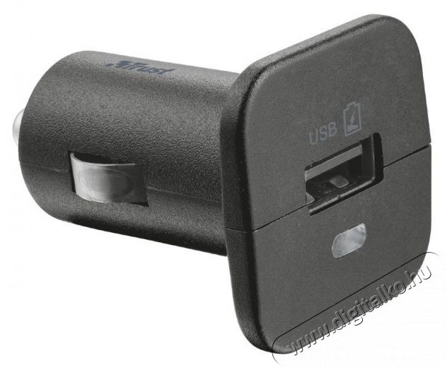 Trust autós adapter USB - 12W (19165) Mobil / Kommunikáció / Smart - Mobiltelefon kiegészítő / tok - Hálózati-, autós töltő - 307366