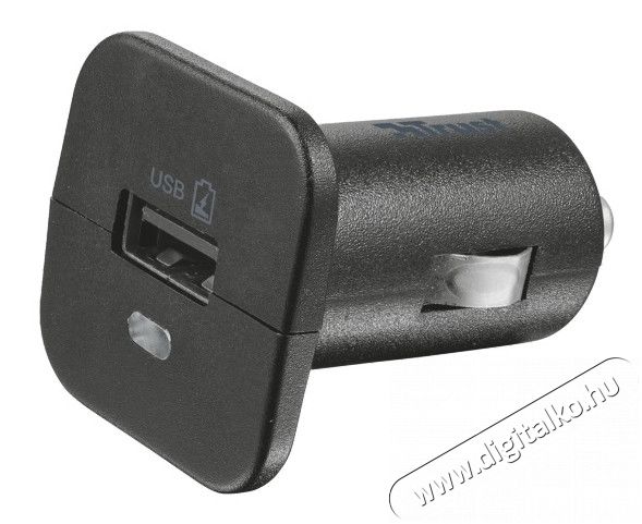 Trust autós adapter USB - 5W (19166) Mobil / Kommunikáció / Smart - Mobiltelefon kiegészítő / tok - Hálózati-, autós töltő - 307367