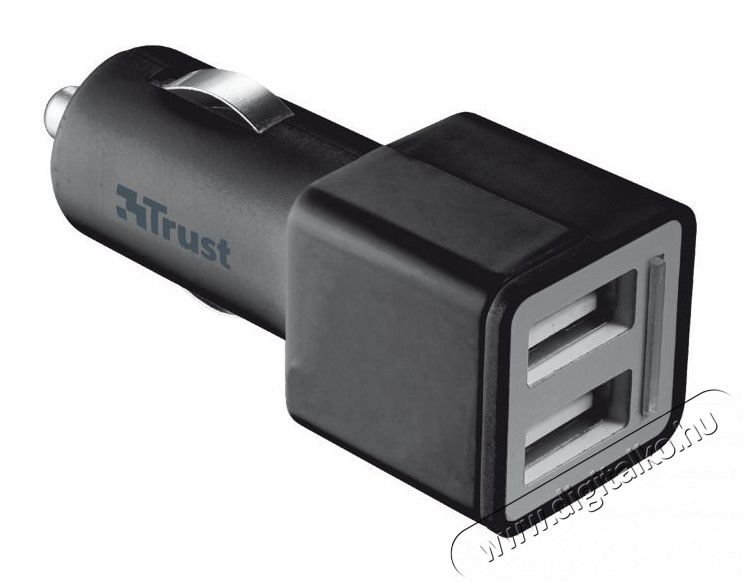 Trust Univerzális autós töltő 2 USB port - 2x12W (19171) Mobil / Kommunikáció / Smart - Mobiltelefon kiegészítő / tok - Hálózati-, autós töltő - 307361