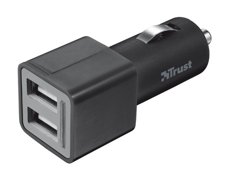 Trust Univerzális autós töltő 2 USB port - 2x12W (19171) Mobil / Kommunikáció / Smart - Mobiltelefon kiegészítő / tok - Hálózati-, autós töltő - 307361