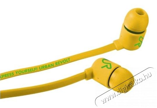 Trust Urban Duga In-ear headset - sárga - 19879 Audio-Video / Hifi / Multimédia - Fül és Fejhallgatók - Fülhallgató mikrofonnal / headset - 307388