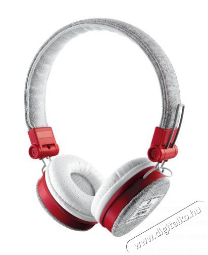 Trust Urban Revolt Fyber headset (20073) - szürke/piros Audio-Video / Hifi / Multimédia - Fül és Fejhallgatók - Fejhallgató mikrofonnal / headset - 307407