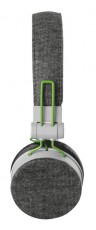 Trust Urban Revolt Fyber headset (20080) - szürke/zöld Audio-Video / Hifi / Multimédia - Fül és Fejhallgatók - Fejhallgató mikrofonnal / headset - 307406