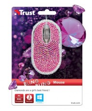 Trust Bling-Bling optikai egér (20185) Iroda és számítástechnika - Egér - Vezetékes egér - 307359