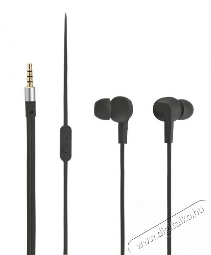 Trust Aurus Waterproof In-ear headset (20834) - fekete Audio-Video / Hifi / Multimédia - Fül és Fejhallgatók - Fülhallgató mikrofonnal / headset - 306486