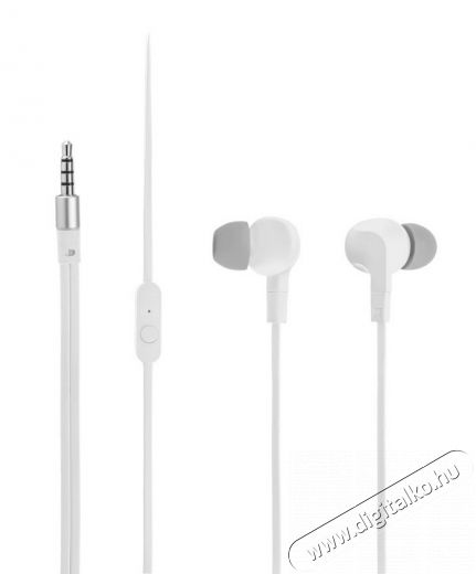 Trust Aurus Waterproof In-ear fülhallgató (20835) - fehér Audio-Video / Hifi / Multimédia - Fül és Fejhallgatók - Fülhallgató mikrofonnal / headset - 306490