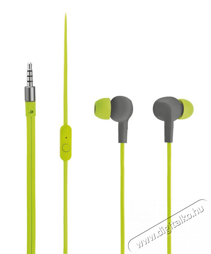 Trust Aurus Waterproof In-ear fülhallgató (20836) - zöld Audio-Video / Hifi / Multimédia - Fül és Fejhallgatók - Fülhallgató mikrofonnal / headset - 306488