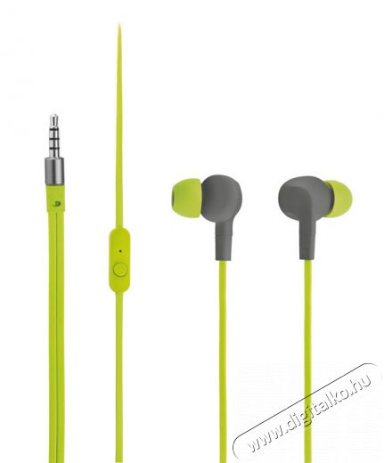 Trust Aurus Waterproof In-ear fülhallgató (20836) - zöld Audio-Video / Hifi / Multimédia - Fül és Fejhallgatók - Fülhallgató mikrofonnal / headset - 306488