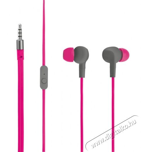 Trust Aurus Waterproof In-ear headset (21019) - pink Audio-Video / Hifi / Multimédia - Fül és Fejhallgatók - Fülhallgató mikrofonnal / headset - 306489