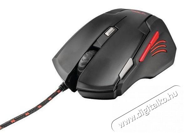 Trust GXT 111 Gamer Mouse (21090) Iroda és számítástechnika - Egér - Vezetékes egér - 306478