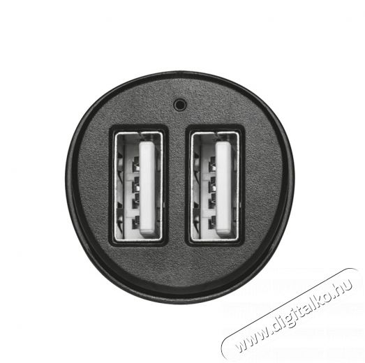 Trust Dupla USB autós töltő (21713) Mobil / Kommunikáció / Smart - Mobiltelefon kiegészítő / tok - Hálózati-, autós töltő - 318101