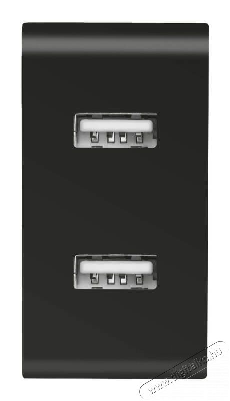 Trust Dupla USB fali töltő (21712) Mobil / Kommunikáció / Smart - Mobiltelefon kiegészítő / tok - Hálózati-, autós töltő - 318102