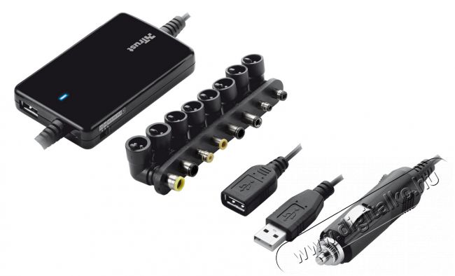 Trust 70W Thin fekete notebook & telefon autóstöltő - 18065 Egyéb - Nem forgalmazzuk ! - 313278