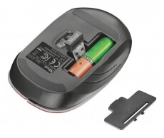 Trust Aera Wireless Mouse - red - 22374 Iroda és számítástechnika - Egér - Vezeték nélküli egér - 342584