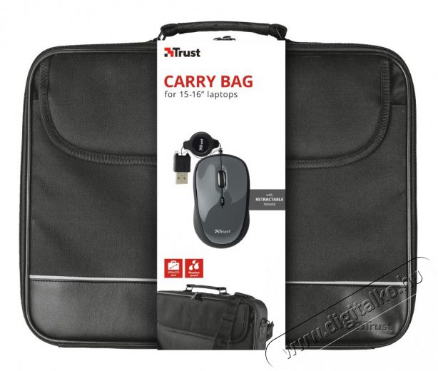 Trust Carry Bag for 15-16 laptops with mouse - 18902 Egyéb - Nem forgalmazzuk ! - 345003