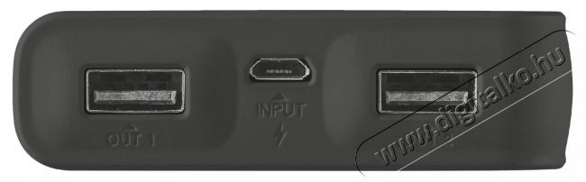 Trust Cinco PowerBank 10400mAh - fekete (20495) Mobil / Kommunikáció / Smart - Powerbank / Külső akkumulátor és töltő - 336982