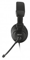 Trust Como Headset (21658) Audio-Video / Hifi / Multimédia - Fül és Fejhallgatók - Fejhallgató mikrofonnal / headset - 326458