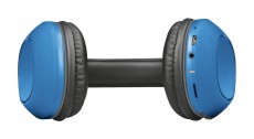 Trust Dona Bluetooth fejhallgató - kék Audio-Video / Hifi / Multimédia - Fül és Fejhallgatók - Fejhallgató mikrofonnal / headset - 351592