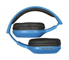 Trust Dona Bluetooth fejhallgató - kék Audio-Video / Hifi / Multimédia - Fül és Fejhallgatók - Fejhallgató mikrofonnal / headset - 351592
