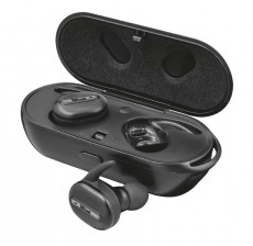 Trust Duet2 Bluetooth fülhallgató headset - fekete (22864) Audio-Video / Hifi / Multimédia - Fül és Fejhallgatók - Fülhallgató mikrofonnal / headset - 348518