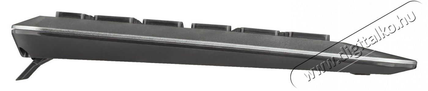 Trust Erou Silent USB HUN billentyűzet (23515) - fekete Iroda és számítástechnika - Billentyűzet / billentyűzet szett - Vezetékes - 351494