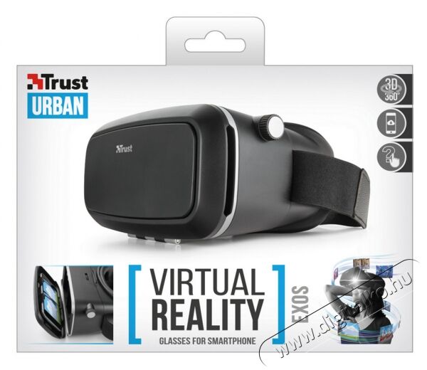 Trust Exos 3D VR szemüveg okostelefonokhoz (21728) Mobil / Kommunikáció / Smart - VR virtuális szemüveg - 318115