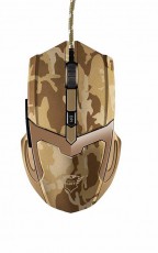 Trust Gaming GXT 101D Gav Optical terepszínű gamer egér (22794) - desert Iroda és számítástechnika - Egér - Vezetékes egér - 341289