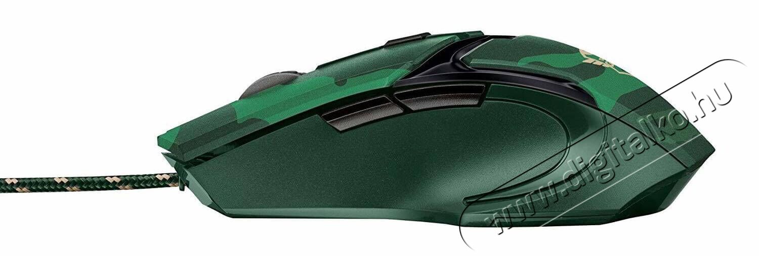 Trust Gaming GXT 101D Gav Optical Mouse - jungle - 22793 Iroda és számítástechnika - Egér - Vezetékes egér - 341290