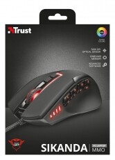 Trust GXT 164 Sikanda MMO Gamer egér (21726) Iroda és számítástechnika - Egér - Vezetékes egér - 329245