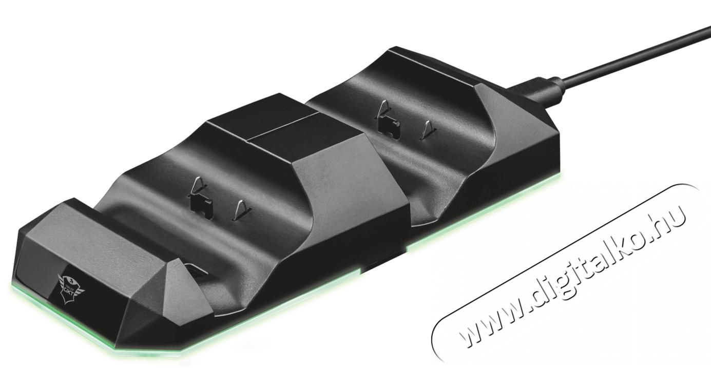 Trust Gaming GXT 237 Duo Charge Dock - Xbox One - 22376 Újdonságok - Új termékek - 341295