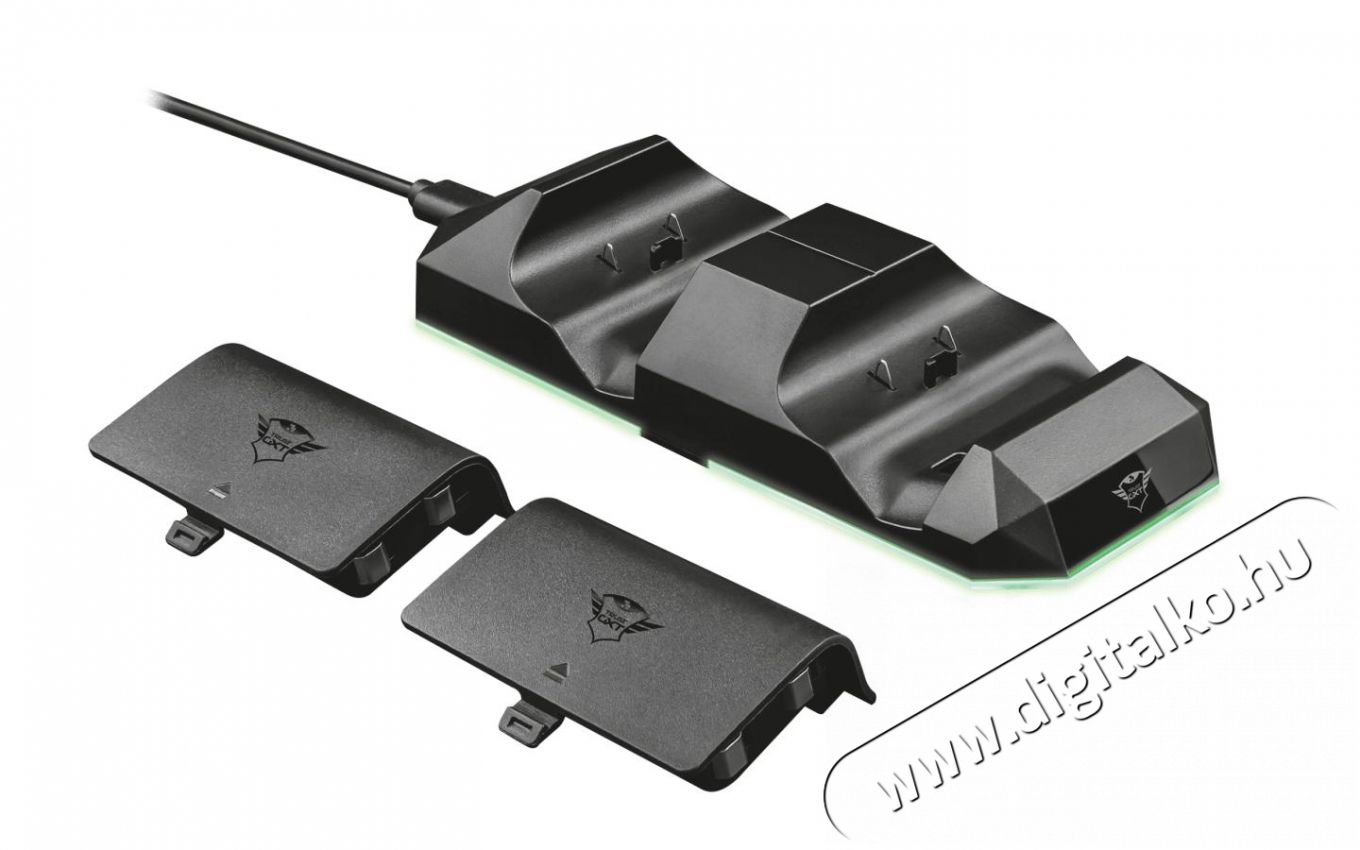 Trust Gaming GXT 237 Duo Charge Dock - Xbox One - 22376 Újdonságok - Új termékek - 341295