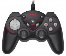 Trust GXT 24 Compact gamepad (17416) Iroda és számítástechnika - Számítógép tartozék - PC kontroller - 316944