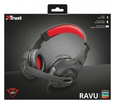 Trust Gaming GXT 307 Ravu Gaming Headset - 22450 Audio-Video / Hifi / Multimédia - Fül és Fejhallgatók - Fejhallgató mikrofonnal / headset - 338916