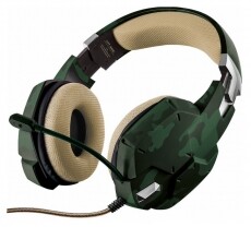 Trust GXT 322C Gamer headset (20865) - zöld Audio-Video / Hifi / Multimédia - Fül és Fejhallgatók - Fejhallgató mikrofonnal / headset - 318125