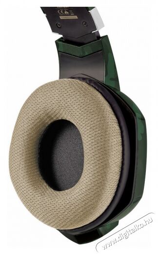 Trust GXT 322C Gamer headset (20865) - zöld Audio-Video / Hifi / Multimédia - Fül és Fejhallgatók - Fejhallgató mikrofonnal / headset - 318125