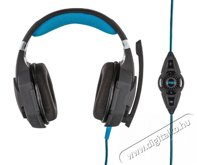 Trust GXT 363 7.1 Surround Gamer headset (20407) Audio-Video / Hifi / Multimédia - Fül és Fejhallgatók - Fejhallgató mikrofonnal / headset - 316947