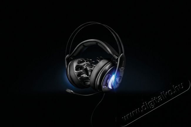 Trust GXT 383 Dion 7.1 Bass Vibration Gamer headset (22055) Audio-Video / Hifi / Multimédia - Fül és Fejhallgatók - Fejhallgató mikrofonnal / headset - 339139