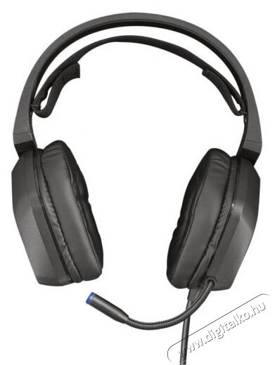 Trust GXT 450 Blizz RGB 7.1 Gamer fejhallgató (23191) Audio-Video / Hifi / Multimédia - Fül és Fejhallgatók - Fejhallgató mikrofonnal / headset - 348525