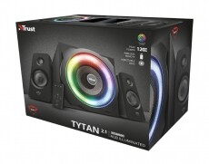 Trust Gaming GXT 629 Tytan 2.1 RGB hangsugárzó szett - 22944 Audio-Video / Hifi / Multimédia - Hangfal - Hangfalszett - Hangfalszett - 344621